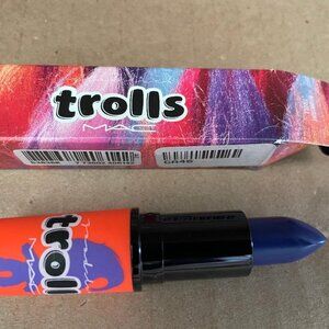 MAC COSMETICS TROLLS MATTE Lipstick * MIDNIGHT TROLL * NEW IN BOX